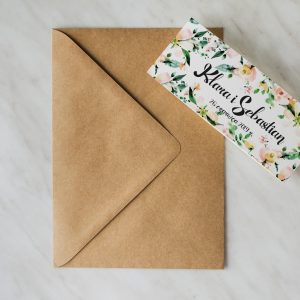 przykład zaproszenia boho