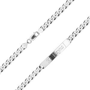 bransoletki męskie srebrne