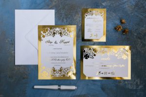 eleganckie zaproszenia ślubne