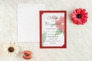 model zaproszenia bordo z-milosci